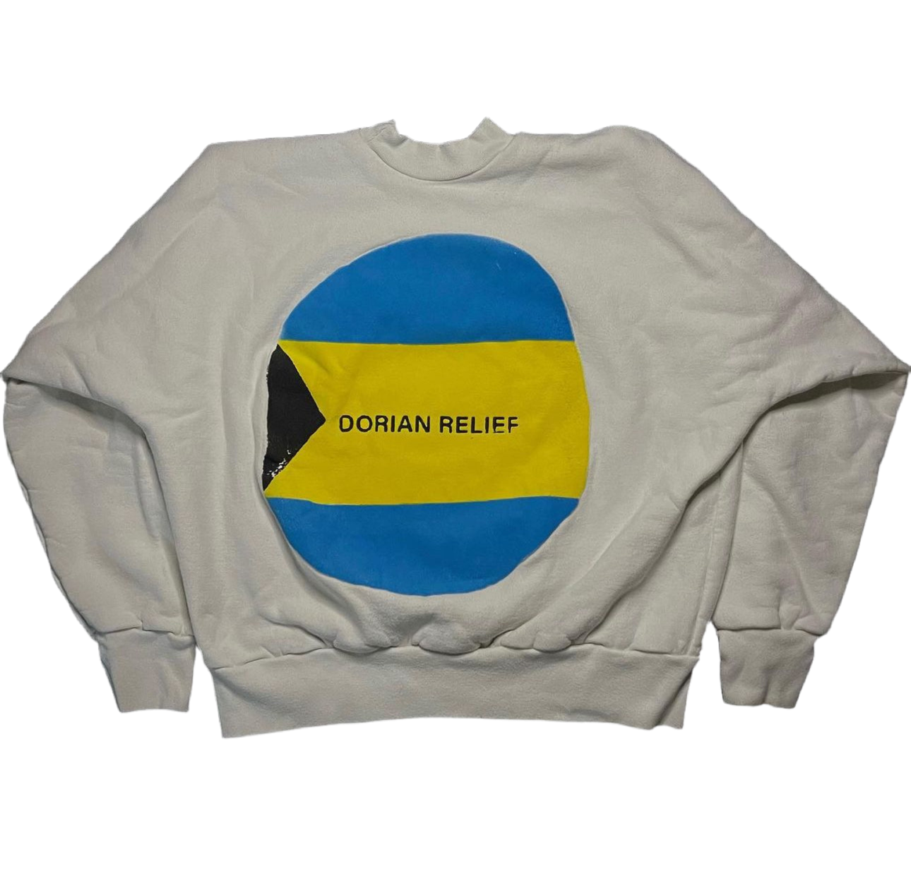 Dorian Relief Sunday Service Crewneck Sample