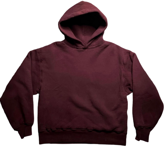 Yeezy Burgundy Perfect Hoodie Sample