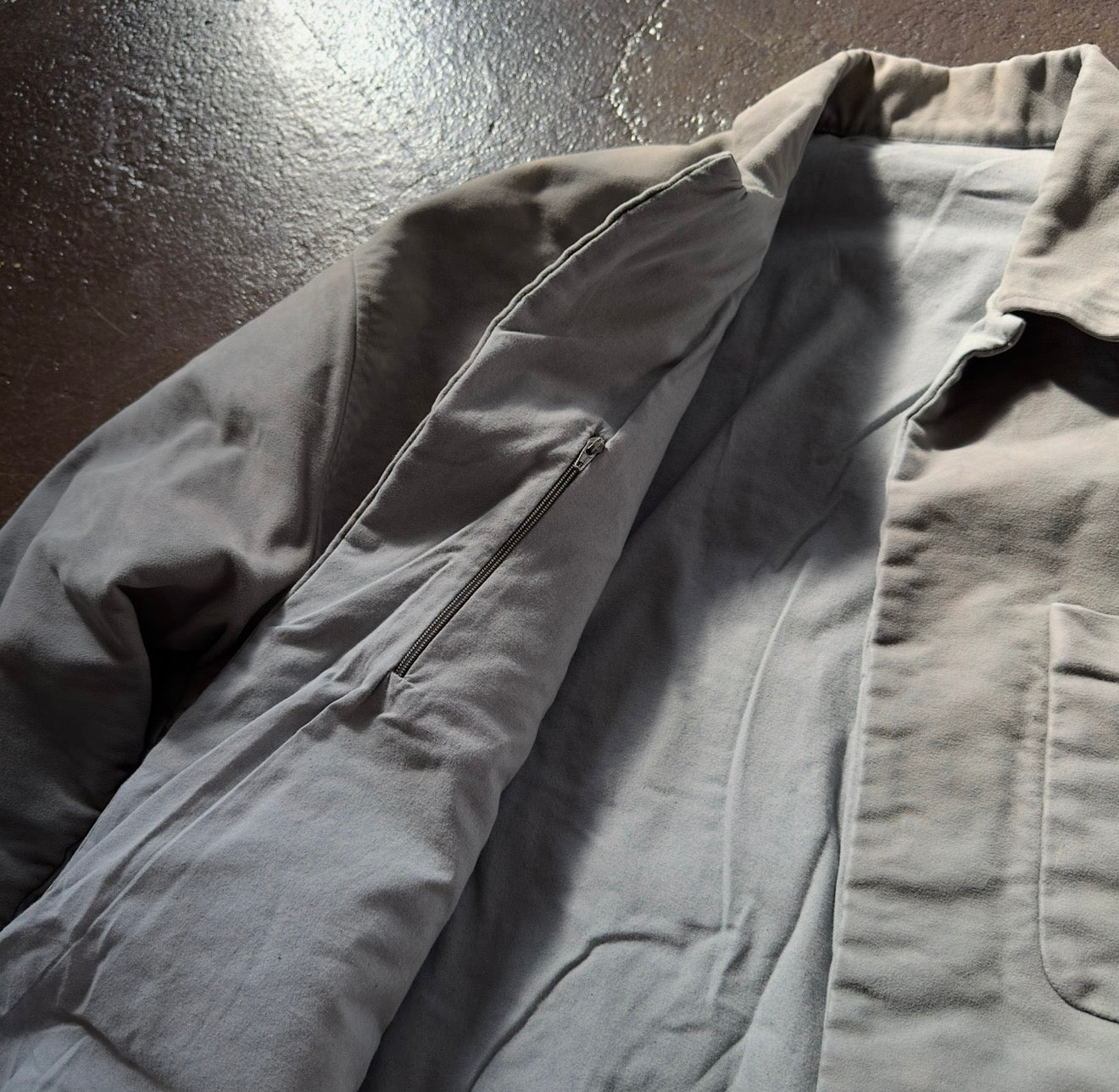 Yeezy Moleskin Jacket Sample