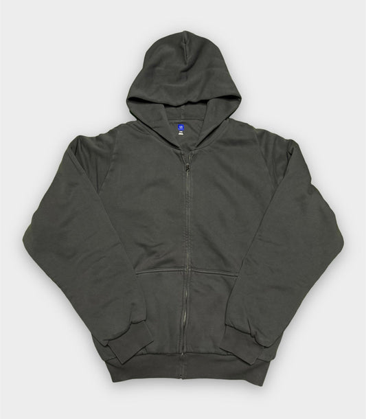 YZY Gap Mainline Zip-Up Hoodie (Dark Grey)