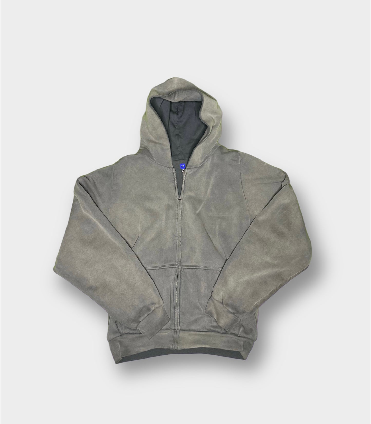 YZY Gap Mainline Zip Up Hoodie (Poetic Grey)