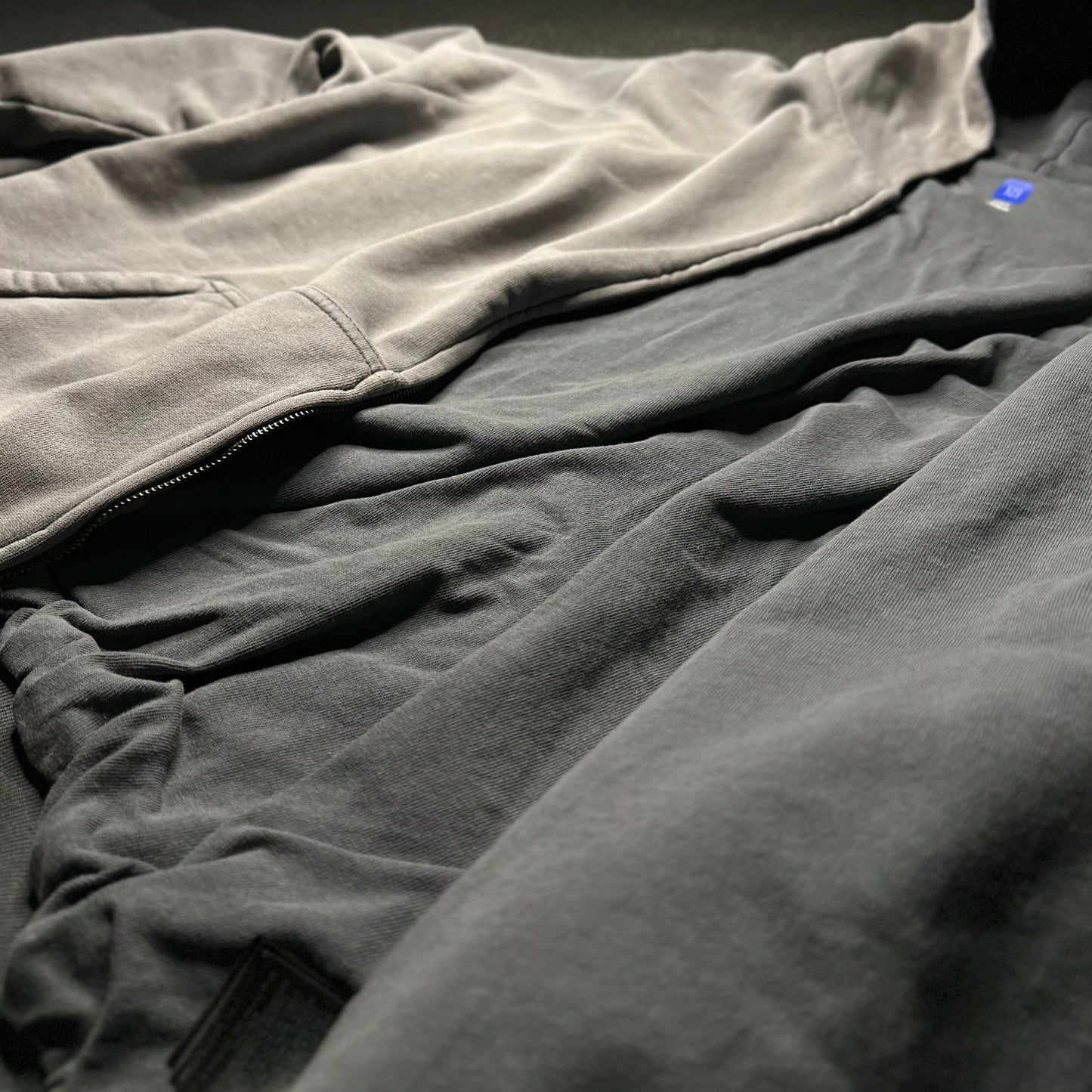 YZY Gap Mainline Zip Up Hoodie (Poetic Grey)